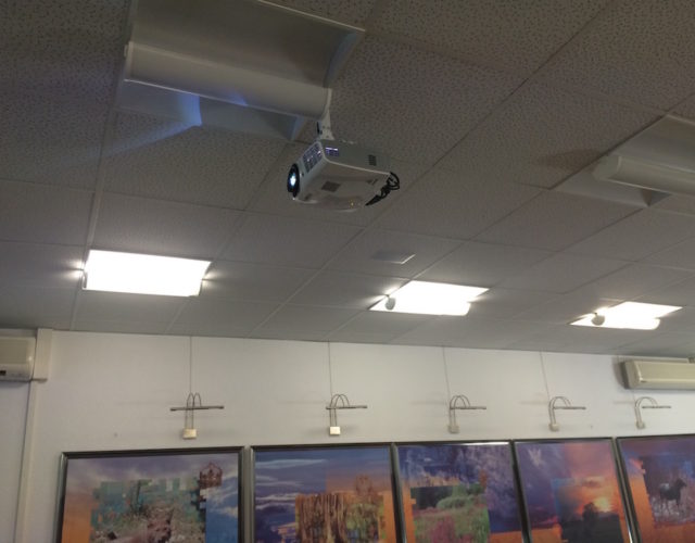 Sala konferencyjna Starostwa – widok ogólny